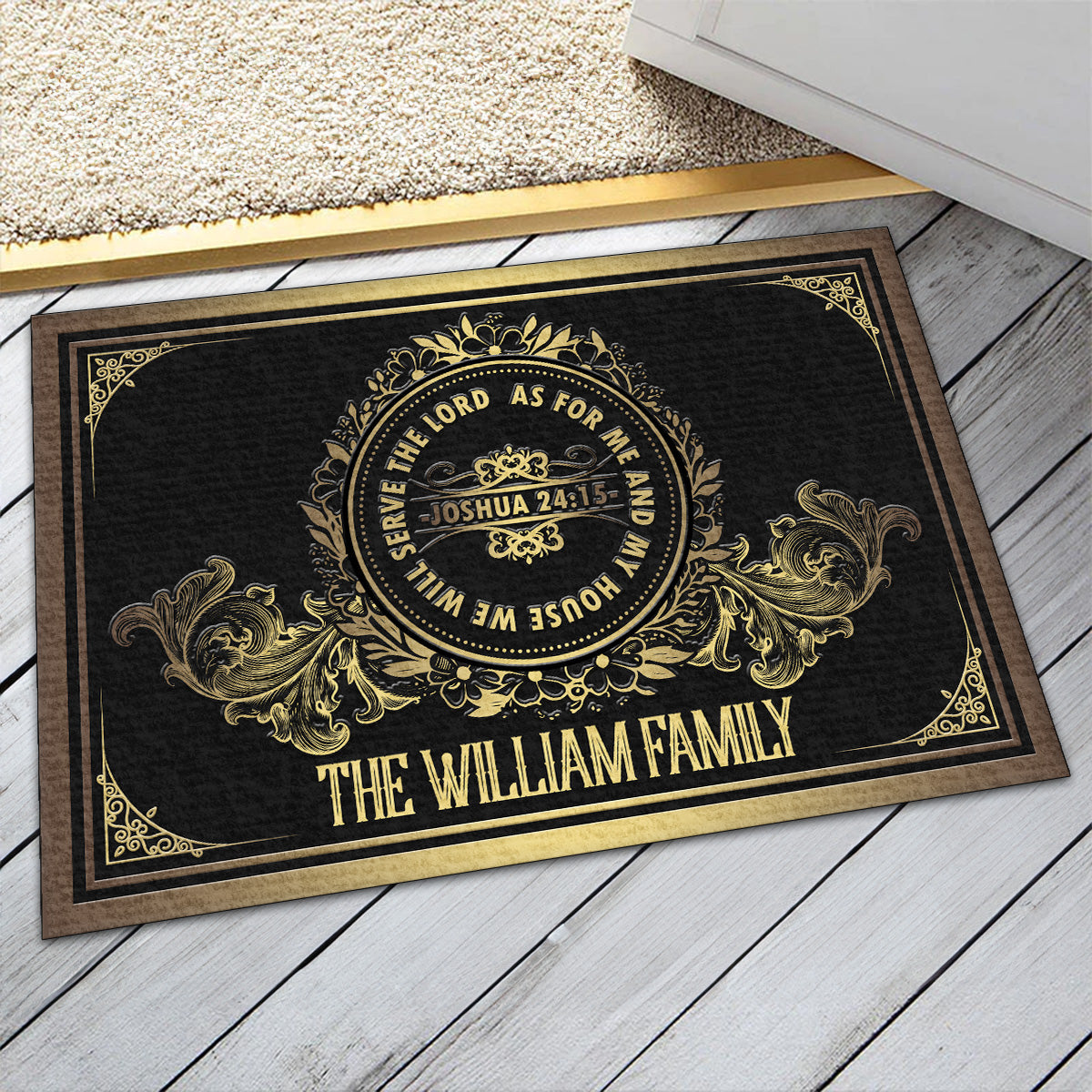Bible Verse - Personalized Doormat for Home Decor GDMJS10104