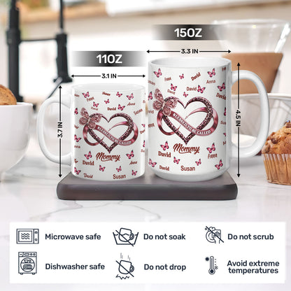 Blessed To Be Called Mom - Personalized Coffee Mug
