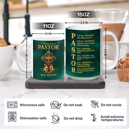 Steadfast Prayer - Personalized Ceramic Coffee Mug