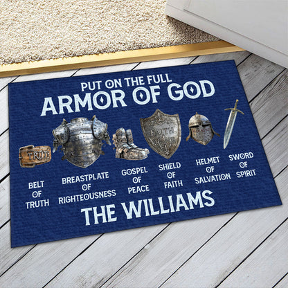 Gospel Of Peace - Custom Doormat Christian Faith Home Decor