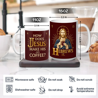 Faith-Inspired Coffee Mug - Personalized Ceramic Mug