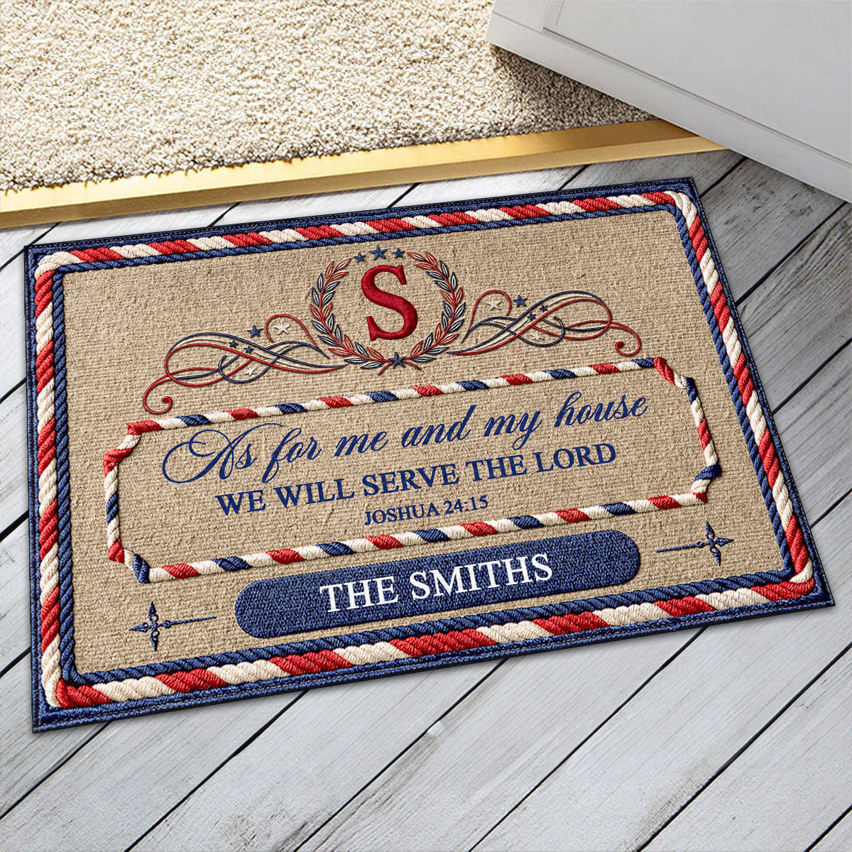 Faith-Based - Personalized Doormat GDMJS10008