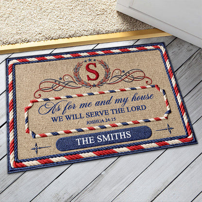 Faith-Based - Personalized Doormat GDMJS10008