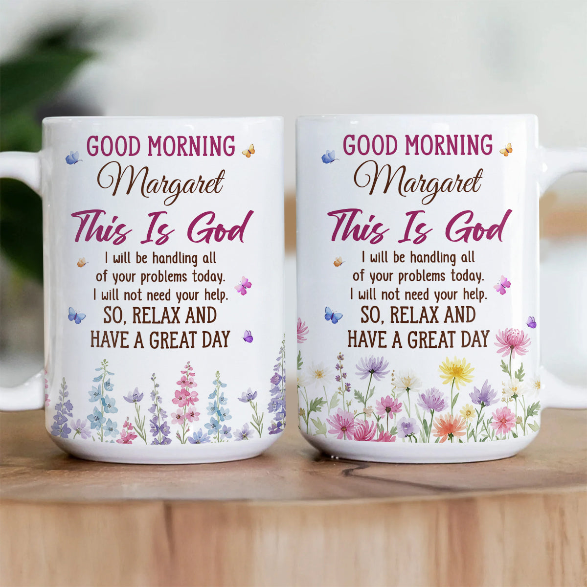 Faith-Inspired Morning Gift - Personalized Coffee Mug