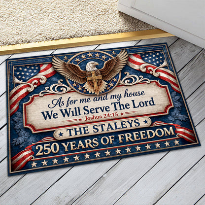 Faith-Based - Personalized Doormat for Home GDMJS10014