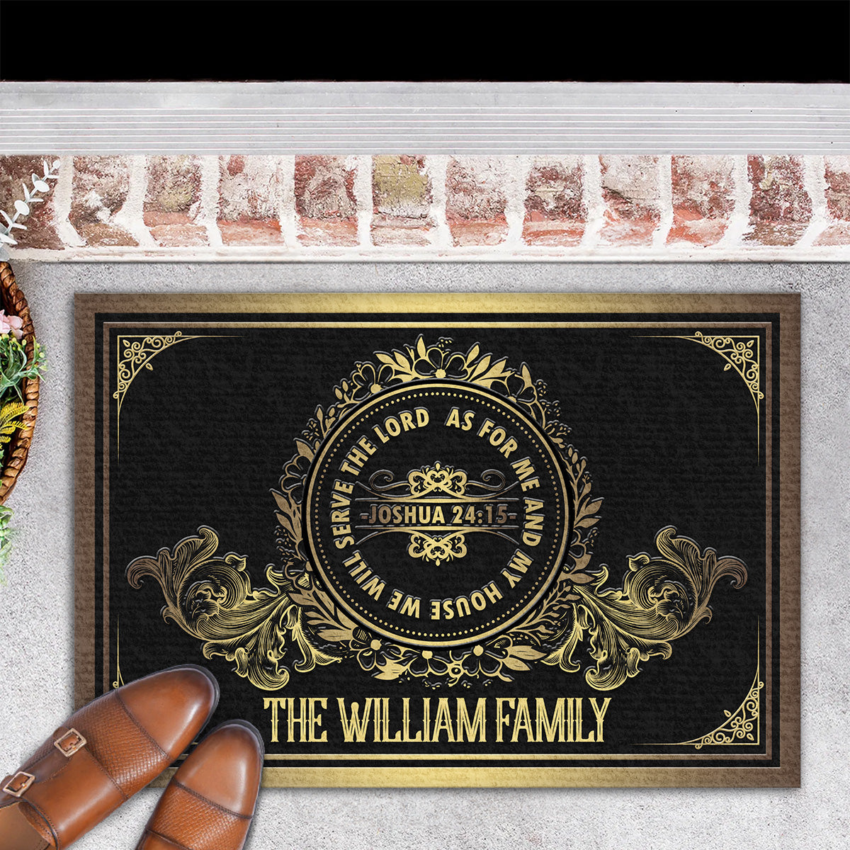 Bible Verse - Personalized Doormat for Home Decor GDMJS10104