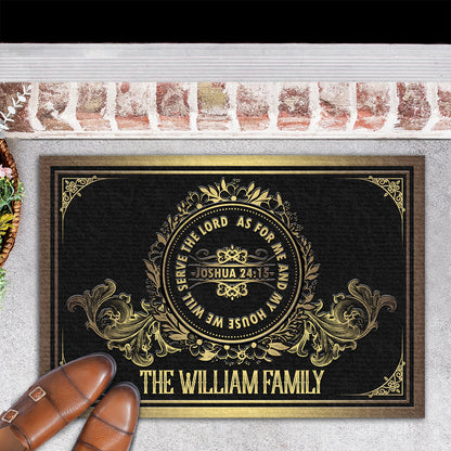 Bible Verse - Personalized Doormat for Home Decor GDMJS10104