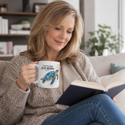 Mark 5:36 - Inspirational Christian Coffee Mug