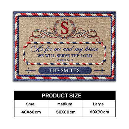 Faith-Based - Personalized Doormat GDMJS10008