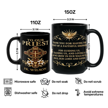 Faithful Shepherd - Personalized Ceramic Coffee Mug