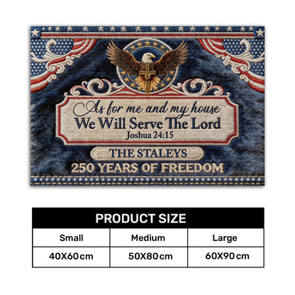 Bible Verse - Personalized Doormat for Home Decor