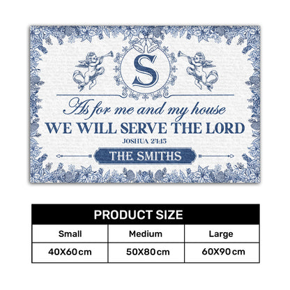 Bible Verse - Personalized Doormat for Home Decor