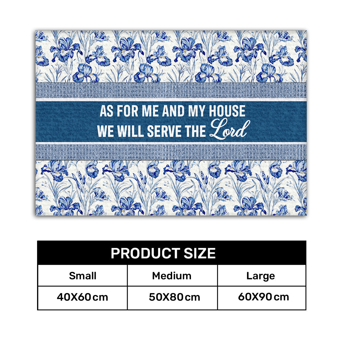 Bible Verse - Inspirational Christian Doormat GDMJS10080