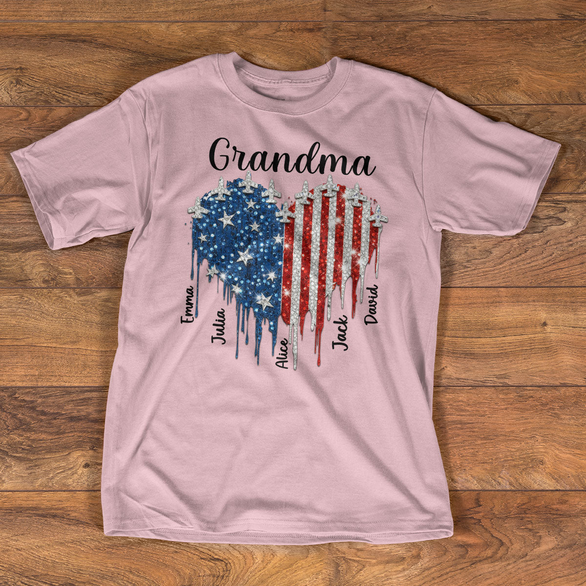 Independence Heart - Personalized Unisex T-Shirt GMJSTS200036