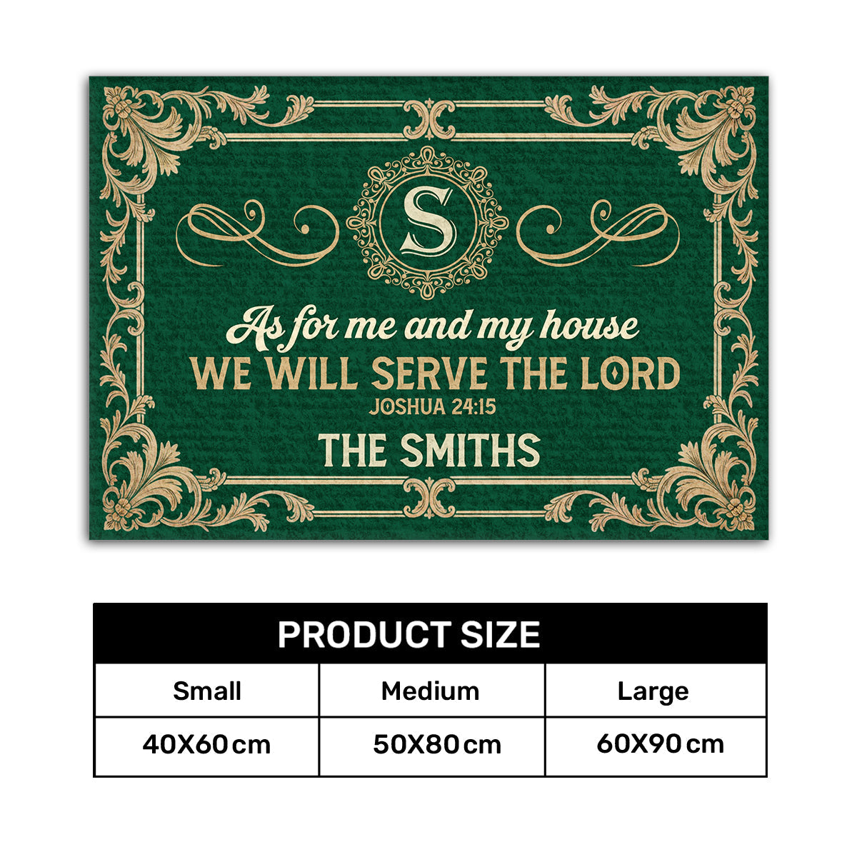 Christian Faith - Custom Doormat