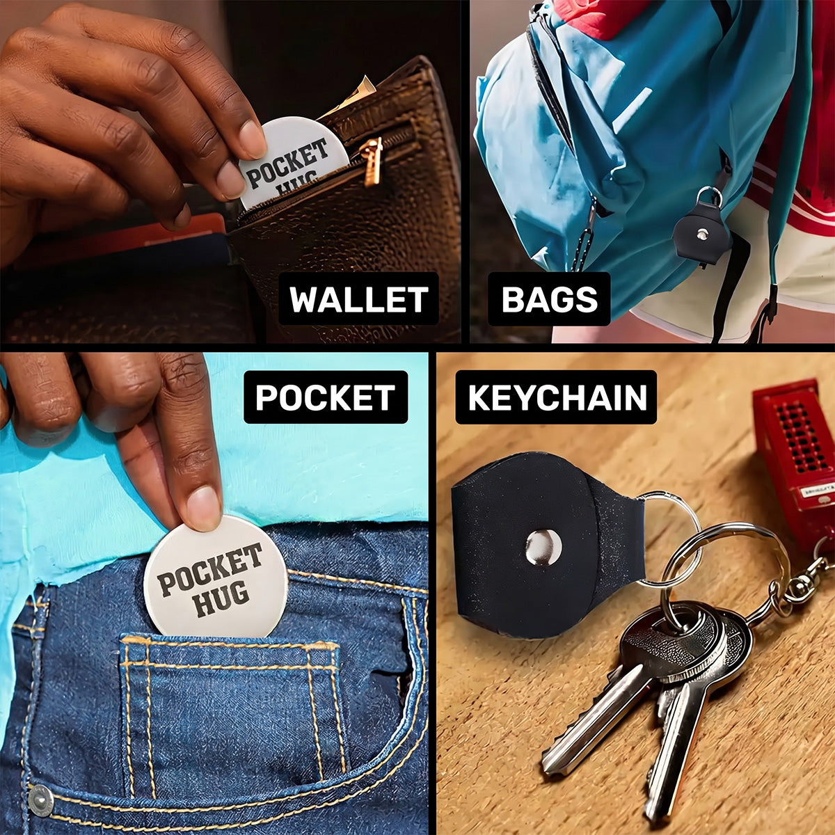 Fatherhood Is Kingdom Work - Personalized Pocket Hug