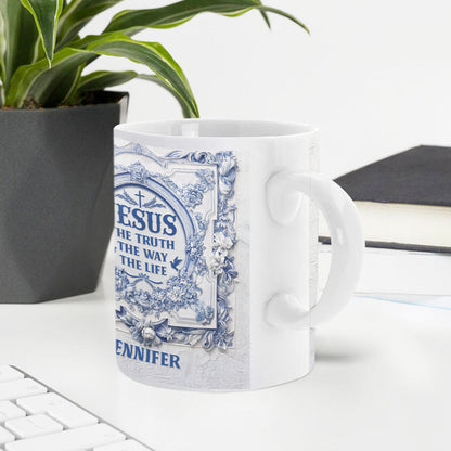 Jesus The Truth The Way The Life - Personalized Coffee Mug