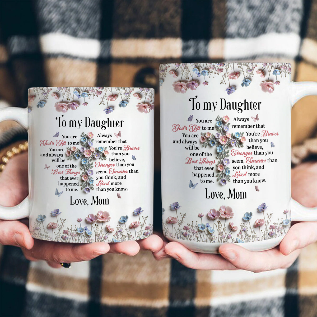 You Are Loved More Than You Know - Personalized Ceramic Coffee Mug