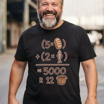 God Does Math His Way - 2D Unisex T-shirt GMJSTS200004