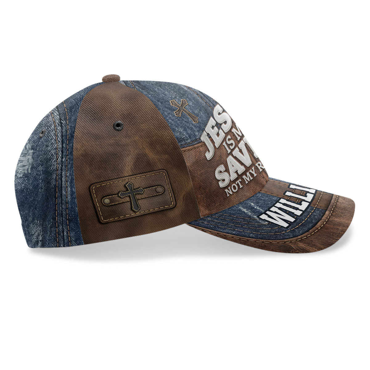 Jesus Is My Savior - Personalized Classic Cap - Christian Faith