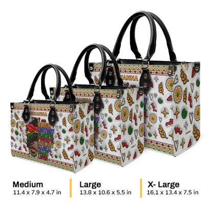 Faith-Inspired - Personalized Leather Handbag for Women GMJSLB200020