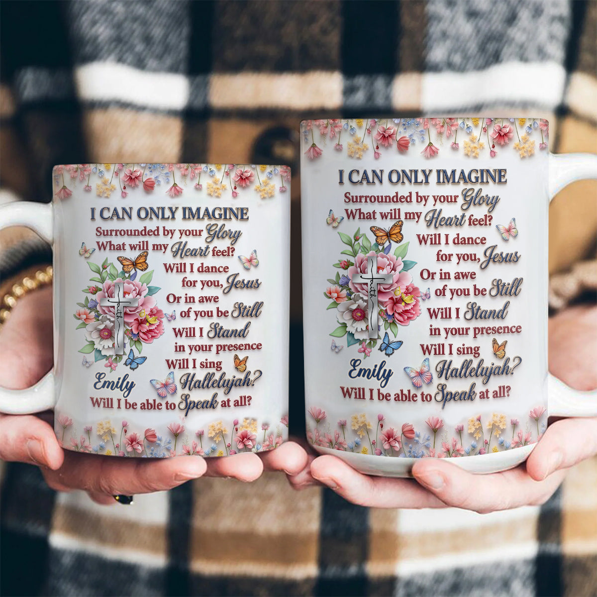 I Can Only Imagine - Personalized Ceramic Coffee Mug