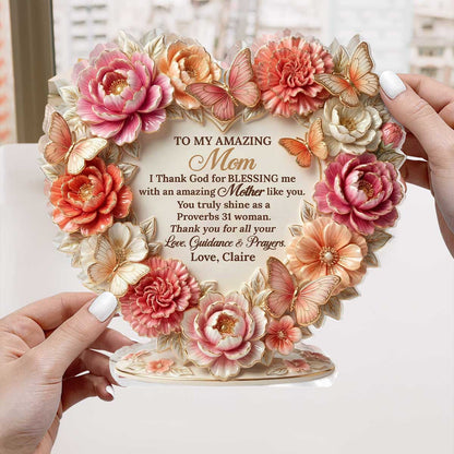Mother's Day - Personalized Acrylic Keepsake Plaque GAPJS10083