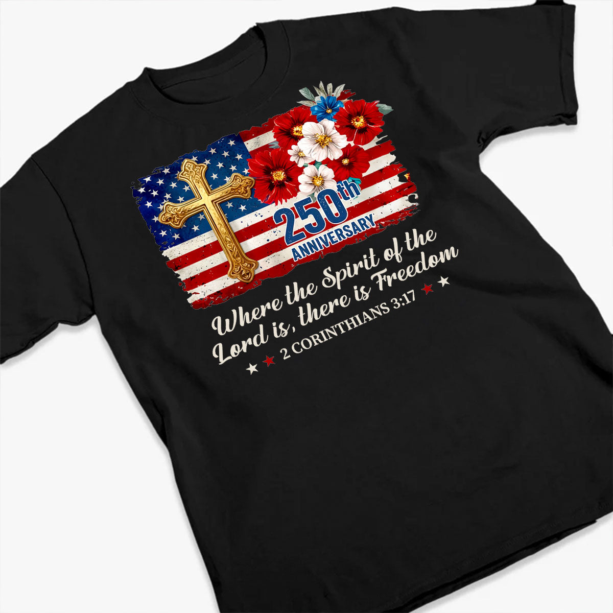Freedom Scripture - 2D Unisex T-shirt GMJSTS200024