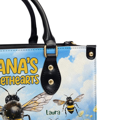 Faith-Inspired Gift for Grandma - Personalized Leather Handbag GMJSLB200030
