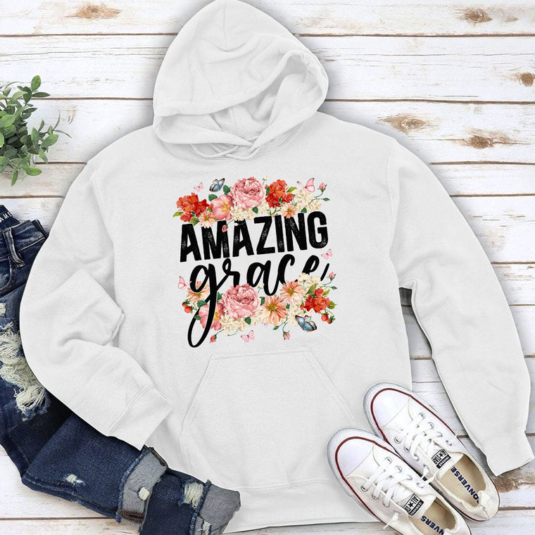 Amazing Grace - Christian Unisex Hoodie